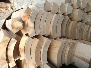 空调风管木托,固定风管空调木托套什么定额-大城县佰亿木托制品厂