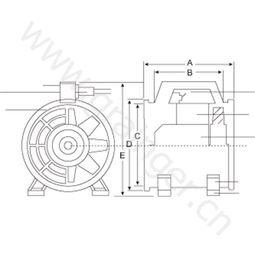 诺恩威 手提式抽送风机200mm 220v 50hz,不含风管 需另配 固安捷